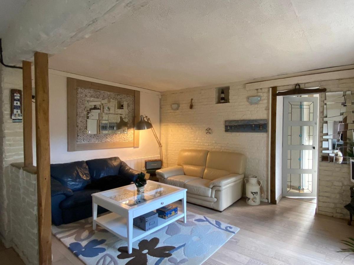 Appartement Sur Le Port, 105M Rez De Jardin Avec Parc Privatif Saint-Valery-en-Caux Buitenkant foto