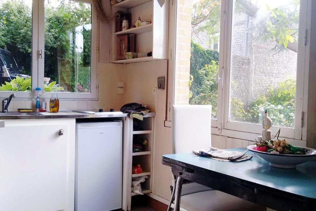 Appartement Sur Le Port, 105M Rez De Jardin Avec Parc Privatif Saint-Valery-en-Caux Buitenkant foto