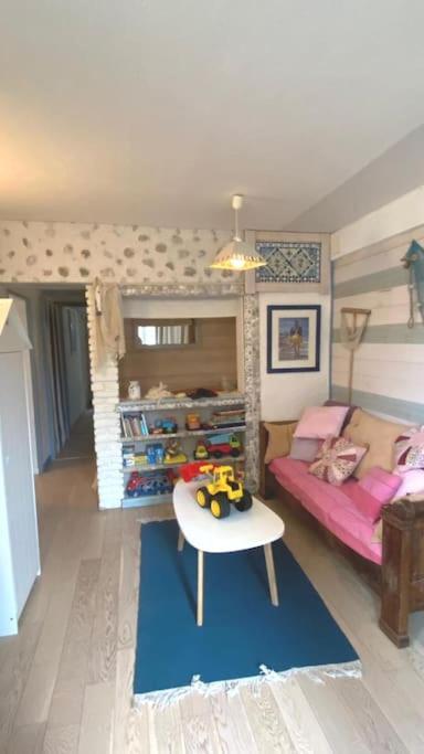 Appartement Sur Le Port, 105M Rez De Jardin Avec Parc Privatif Saint-Valery-en-Caux Buitenkant foto